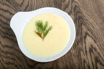 Cheese soup