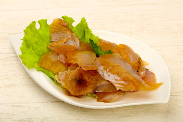 Smoked catfish fillet