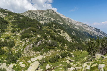 Amazing Landscape with Vihren Peak, Pirin Mountain, Bulgaria