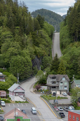 Road in Ketchikan, Alaska