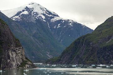Mountain view in Tracy Arm Fjord, Alaska