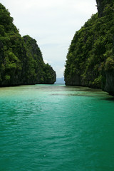 Paradise Lagoon in,Philippines