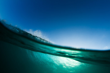 Surf gold coast australia underwater