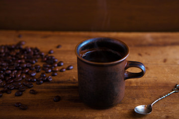 コーヒーと珈琲豆