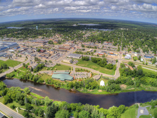 Grand Rapids is a Town on the Mississippi River in Northern Minnesota with a Paper Mill