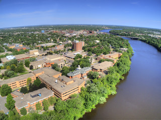 St. Cloud University is a College on the Mississippi River in Central Minnesota