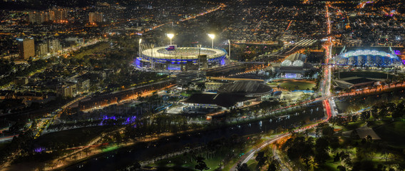 Fototapeta premium Melbourne Night