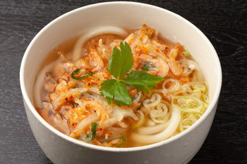 桜えびのかき揚げうどん