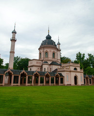Fototapeta na wymiar Garden of the mosque Schlosspark Schwetzingen