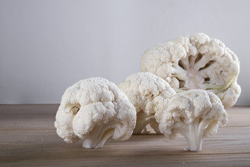 fresh natural vegetables cabbage broccoli green cauliflower salad summer vegetarian