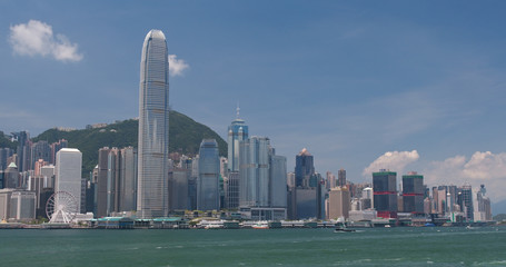 Fototapeta premium Hong Kong skyline