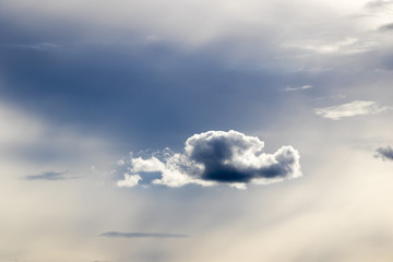 Fototapeta premium Storm clouds, dramatic sky