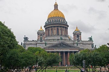 Obraz premium St. Petersburg, ISAAK-Kathedrale