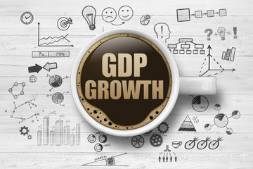 Fototapeta na wymiar GDP Growth