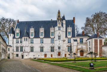 Fototapeta na wymiar Former bishop's palace in Beauvais, France