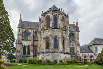 Fototapeta na wymiar Abbey saint Leger, Soissons, France