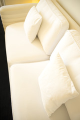Luxury hotel suite bedroom