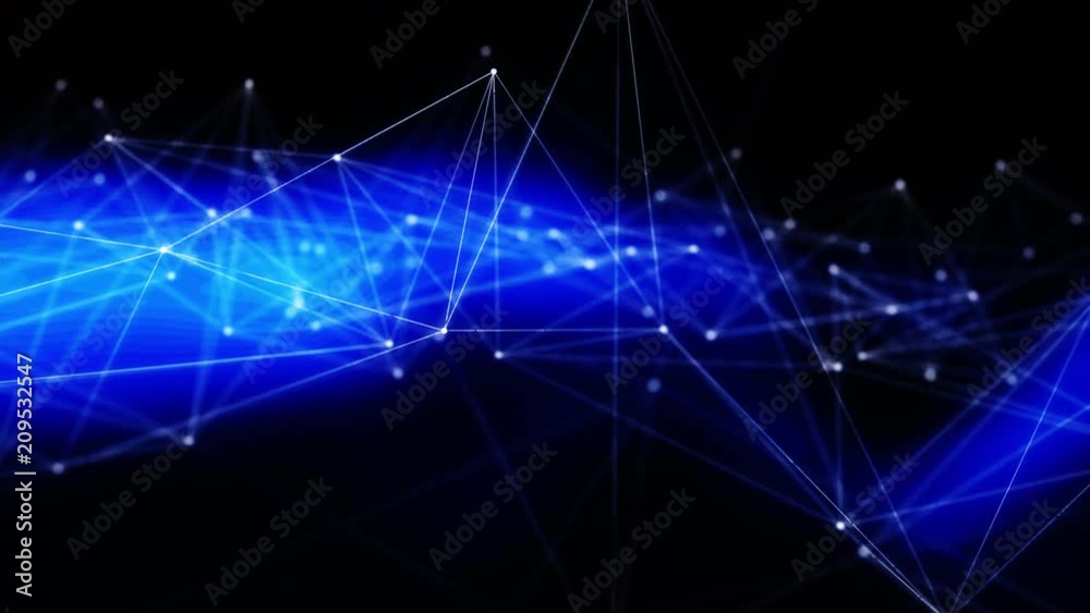 Poster mesh network concept.