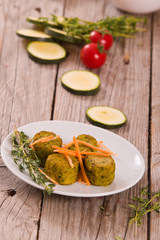 Vegetarian meatballs.