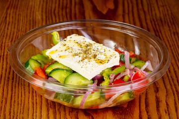 Traditional greek salad