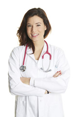 Fototapeta premium pretty female doctor