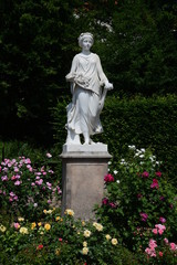 Skulptur im Schlosspark Weesenstein