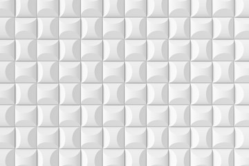 Modern tile wall. 3D rendering.