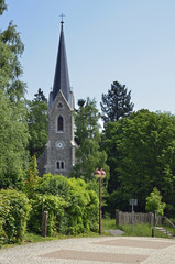 Fototapeta na wymiar Pfarrkirche in Schierke am Brocken