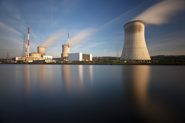 Nuclear Power Station Long Exposure
