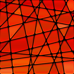 abstract vector stained-glass mosaic background