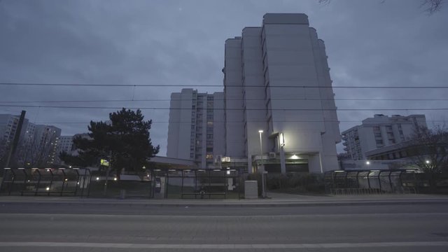 Small Highrise Complex in Kranichstein Darmstadt, Germany.