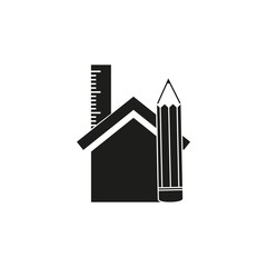 Build home repair black icons