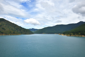 Fjord sound bei Picton Meer