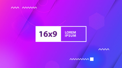 Futuristic design purple background. Templates for placards, banners, flyers, presentations and reports. Minimal geometric, dynamic shapes composition, motion design, geometric style flat. EPS10