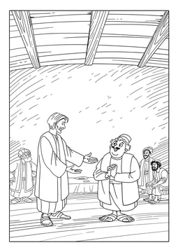 coloring pages pool of bethesda