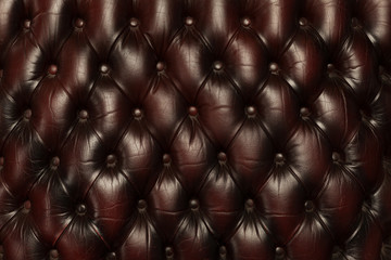 luxury brown leather sofa background texture