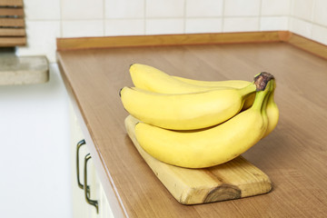 Bananas in the kitchen