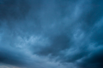 Fototapeta premium dark storm clouds with background,Dark clouds before a thunder-storm.