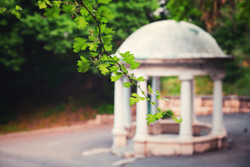 Rotunda in the park of Pyatigorsk, Russia