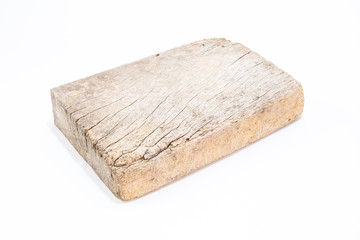 Old, vintage, wooden, chopping board. 