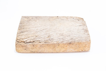 Old, vintage, wooden, chopping board.