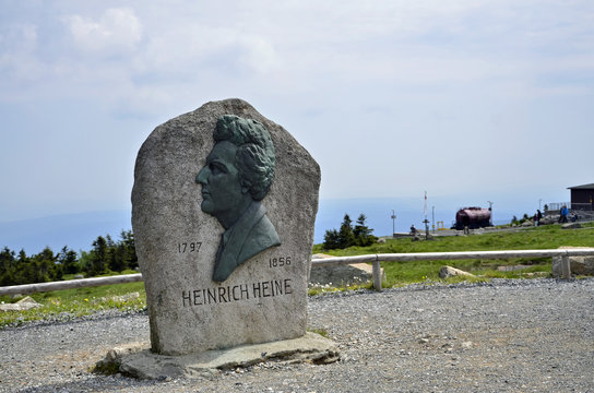 Gedenkstein Heinrich Heine am Brocken, Harz