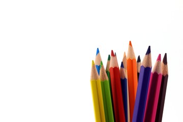 Color pencils for art work