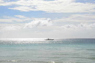 Obraz premium Boracay, the Beautiful tropical island at Philippine.