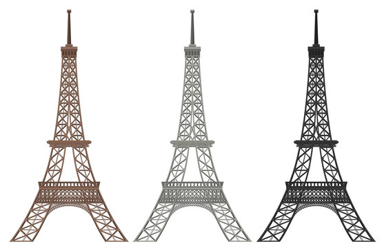 A Set of Eiffel Tower