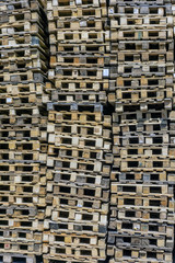 background of pallets