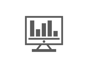 Business analysis report icon