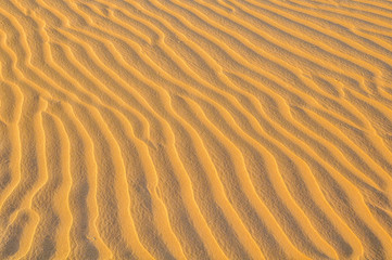 Textur im Sand einer Düne