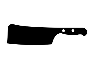 Butcher knife silhouette