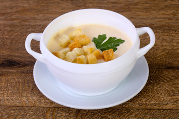 Mushroom cream soup
